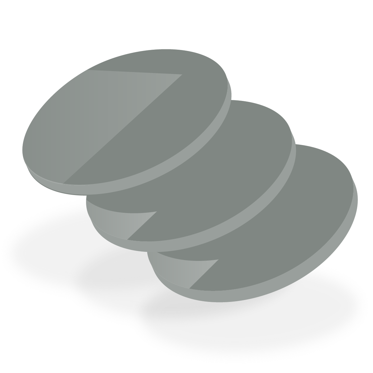 Acrylaat 9303 grijs dekkend 3 mm