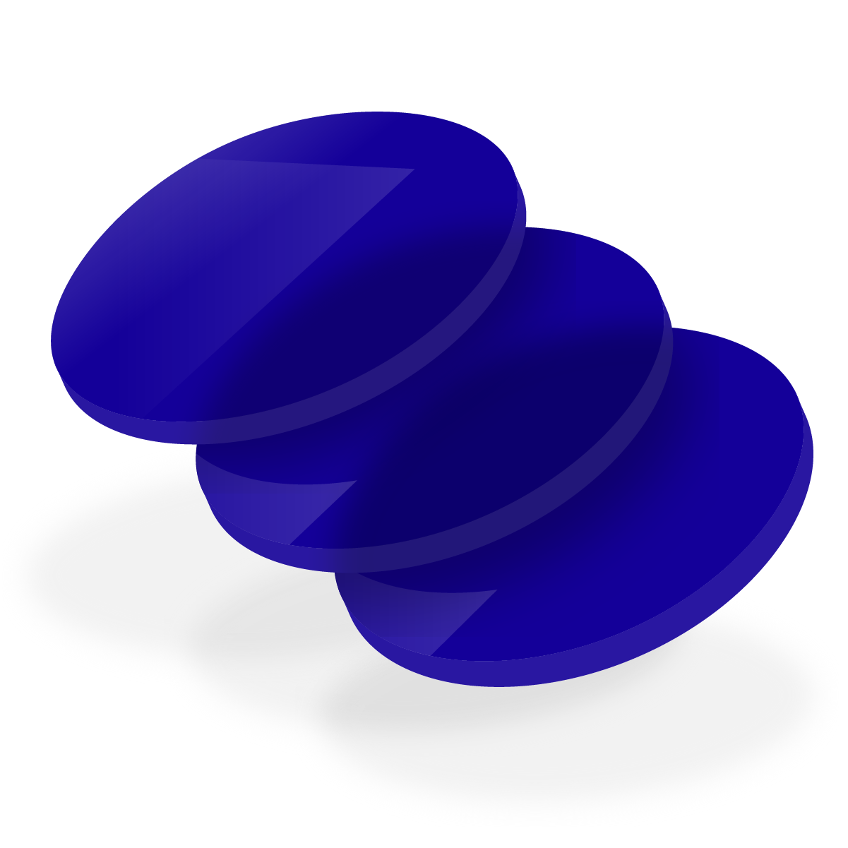 Acrylaat 4201 blauw 3 mm