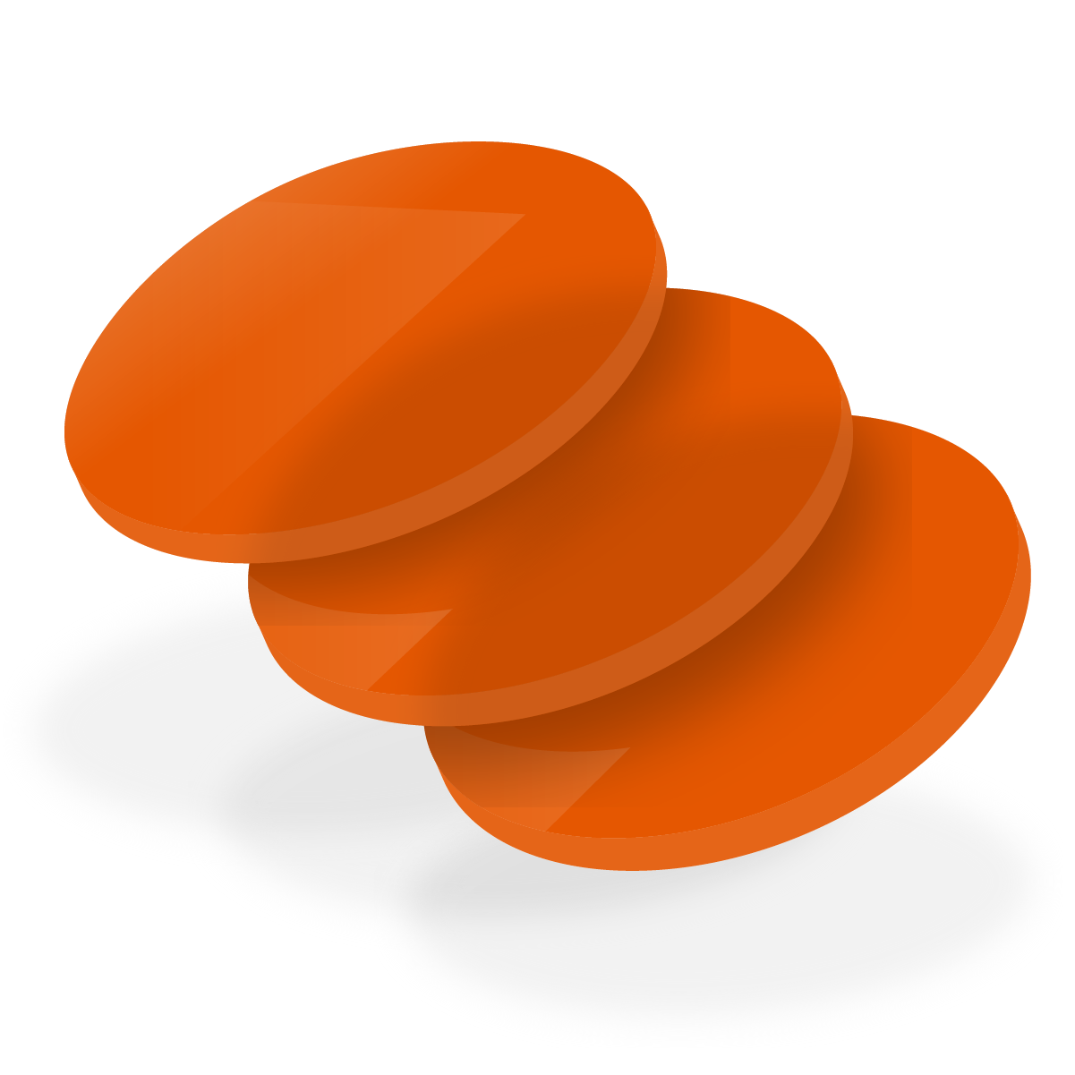 Acrylaat 7202 oranje 3 mm