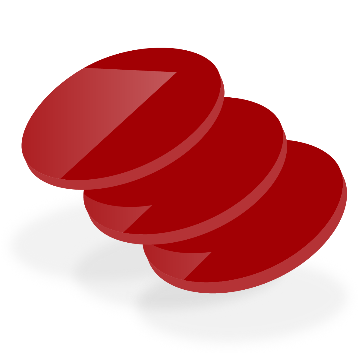 Acrylaat 6202 rood 3 mm