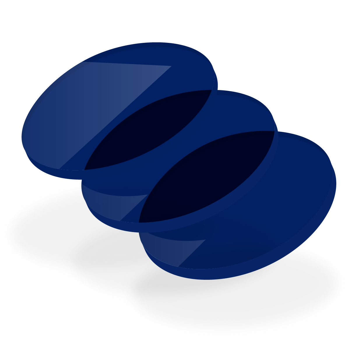 Acrylaat 4174 blauw transparant 3 mm