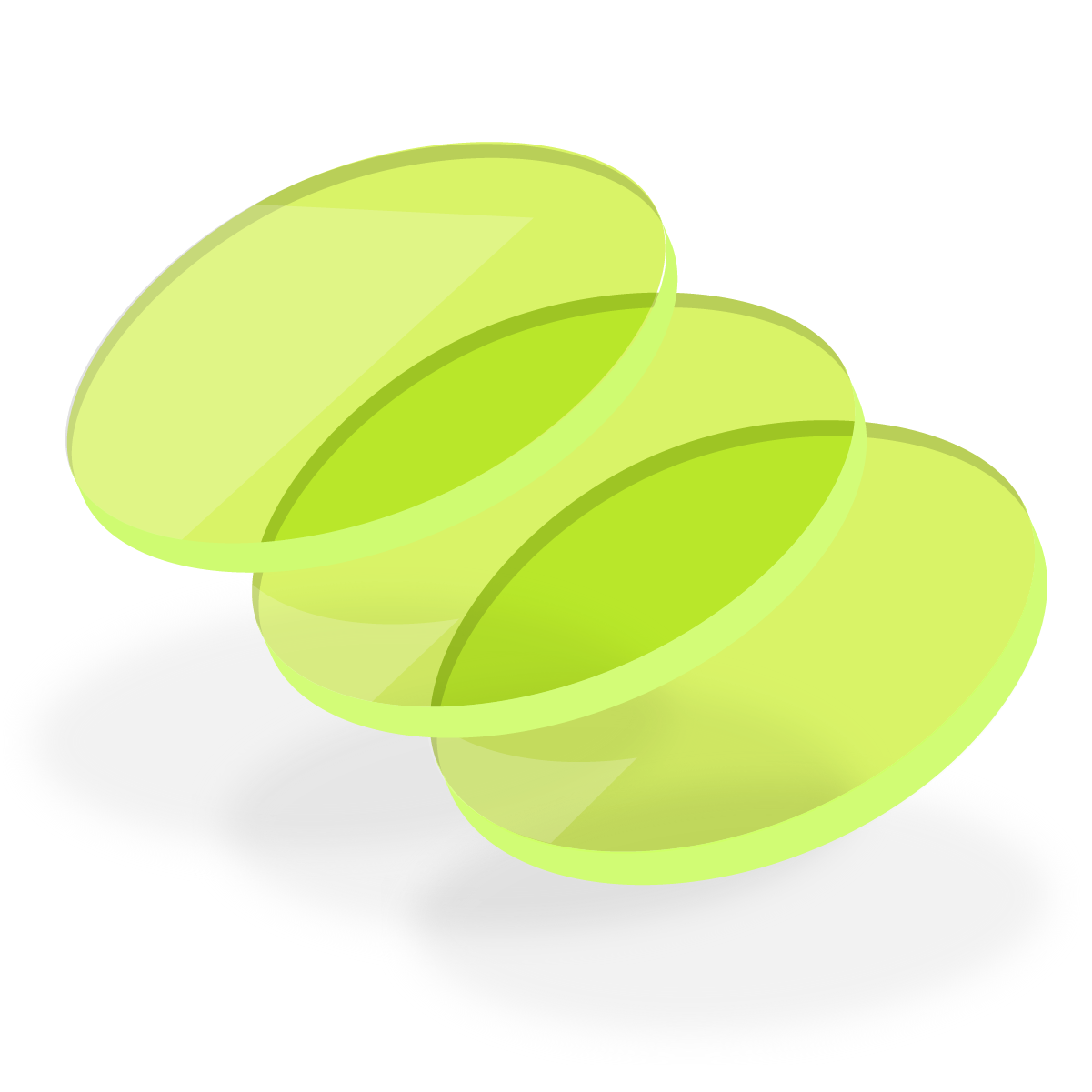 Acrylaat 3407 groen transparant fluor 3 mm